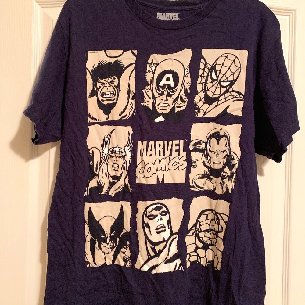 Marvel Avengers profile tee
